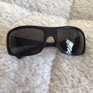 Von Zipper VZ Ether Collection Alysium Sunglasses in Black Tri-Motion Polarized